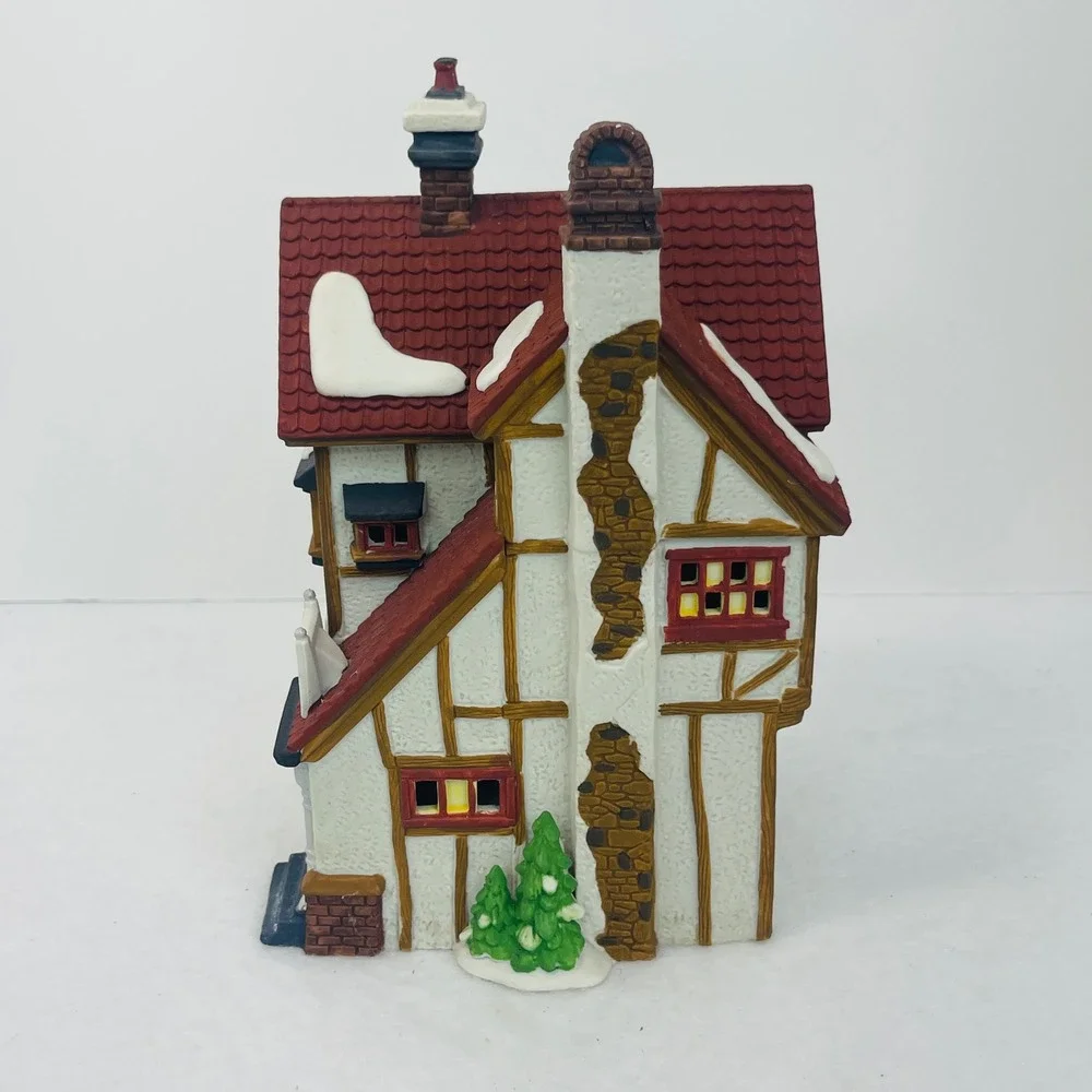 Dept 56 Dickens Village Bumpstead Nye Cloaks Canes 58084 Christmas House Lighted